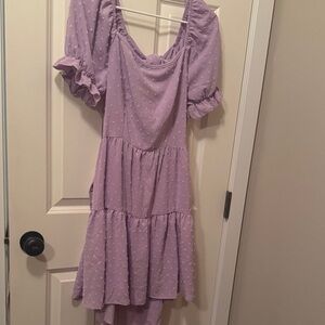 SHEIN Lilac Mini Dress